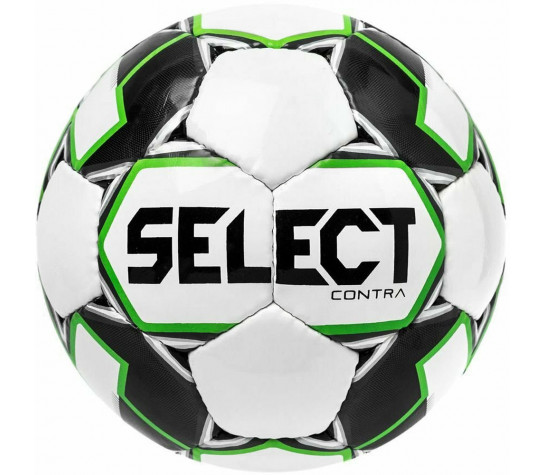 Мяч футбольный "SELECT Contra" арт.812310-104, р.3, 32 панели, гл.ПУ, руч.сш, бело-чёрно-з image